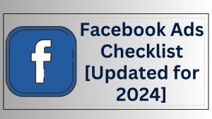 facebook ads checklist